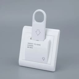 Hotel Energy Saving Switch Magnetic Insert Card 220V 40A Three Line For Power Without Time Delay