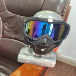 Goggles Full Face Hd Transparent Fog-proof Sand-proof Electric Welding Protective Glasses Versatile Breath-proof Windproof Mask