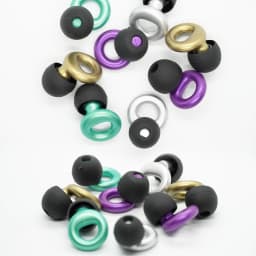 8 Ear Tips in XS/S/M/L Quiet Ear Plugs for Noise Reduction – Super Soft, Reusable Hearing Protection for Sleep,Swim, Work