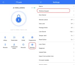 TTLOCK Wireless Digital Keypad Work With TTLOCK Bluetooth Smart Devices Fingerprint Lock