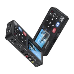 UNISHEEN Battery Socket TF Analog CVBS RCA SVideo Camera USB Tape VCR VHS Capture Card Box MP3 Video Recoder