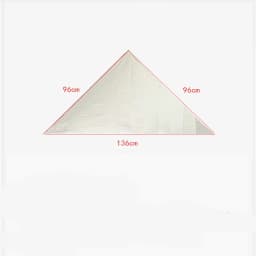 10Pcs Outdoor Emergency Self-rescue Survival Triangular Bandage Bandaging Bandage Hemostatic Non-woven Fabric 96x96x136cm