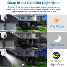 TUYA 5MP Smart Life CCTV Wifi Camera Wireless Security Surveillance Cameras Outdoor Night Color AI Smart Tracking Two Way Audio
