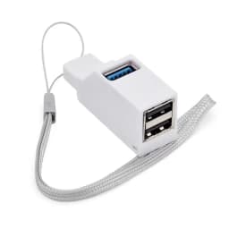 For PC Laptop, USB 3.0 HUB Adapter Extender for USB 3.0 Card Reader, Hi-Speed USB 2.0, Mini Splitter Box 1 to 3 Ports
