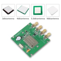 UHF RFID 4 Port Reader Module 860-960Mhz TTL/RS232 Interface Reader for Access Control Free Android SDK