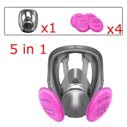 6800 Anti-Fog Gas Mask Full Face Industrial Painting Spraying Respirator Safety Work Filter Dust Proof Formaldehyde Protection
