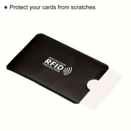 16 Pcs RFID Protection Card Sleeves - Secure Your Credit and Debit Cards- Simple Style for Everyday Use