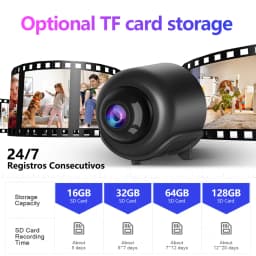 X5 Mini Camera Wifi Camera Clear Night Vision Lightweight Portable Premium Cams Motion Detection Surveillance Camera