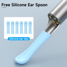Visual Wireless Otoscope Ultra Thin 4.2MM Camera HD 1080P Ear Scope WiFi Endoscope for IOS/Android with Ear Wax Cleaning Tools