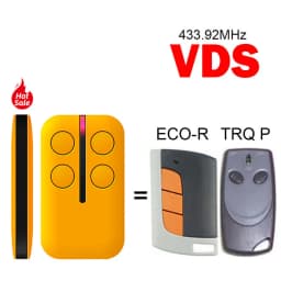 For VDS ECO-R TRQ P Garage Door Electric Gate Remote Control Garage Gate Opener Key Duplicator 433.92MHz Hand Transmitter