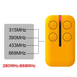 For VDS ECO-R TRQ P Garage Door Electric Gate Remote Control Garage Gate Opener Key Duplicator 433.92MHz Hand Transmitter