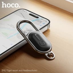 E91J Mini GPS Tracker SmartTag Keychain Compatible with iOS Find My App Anti-Lost Locator for Pet Dog Cat Child Car Key Wallet