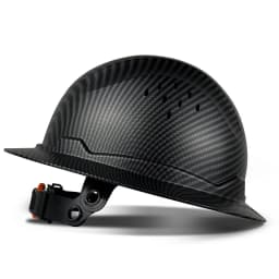 Aolamegs Skull Pattern Full Brim Hard Hat For Engineer Construction Safety Helmet HDPE HardHat Lining 6 Point Breathable ANSI