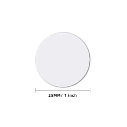 5PCS N/TAG 424 DNA Card 25mm NFC Coin Card NFC White Card Advanced Security and Privacy for Trusted IoT Applications Ntag424DNA