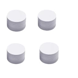 5PCS N/TAG 424 DNA Card 25mm NFC Coin Card NFC White Card Advanced Security and Privacy for Trusted IoT Applications Ntag424DNA
