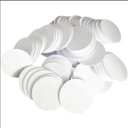 5PCS N/TAG 424 DNA Card 25mm NFC Coin Card NFC White Card Advanced Security and Privacy for Trusted IoT Applications Ntag424DNA