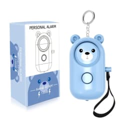 Personal Self Defense Alarm 130db Self Defense Siren Safety Alarm For Women Girl Personal Keychain Alarm With lighting