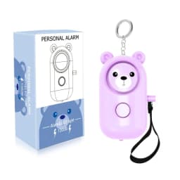 Personal Self Defense Alarm 130db Self Defense Siren Safety Alarm For Women Girl Personal Keychain Alarm With lighting