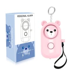 Personal Self Defense Alarm 130db Self Defense Siren Safety Alarm For Women Girl Personal Keychain Alarm With lighting