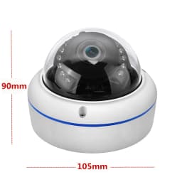 Full HD 2MP AHD Surveillance Camera 180 Degree Fish Eye Home Security Infrared Dome CCTV Camera 20M with OSD Cable