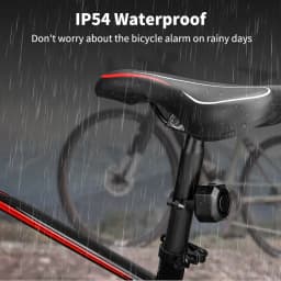 New Bicycle Alarm Wireless Waterproof Motorcycles Scooter Bike Anti Theft Alarm Security Protection Vibration Burglar Alarm