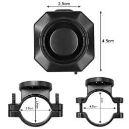 New Bicycle Alarm Wireless Waterproof Motorcycles Scooter Bike Anti Theft Alarm Security Protection Vibration Burglar Alarm