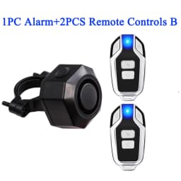 New Bicycle Alarm Wireless Waterproof Motorcycles Scooter Bike Anti Theft Alarm Security Protection Vibration Burglar Alarm