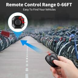 New Bicycle Alarm Wireless Waterproof Motorcycles Scooter Bike Anti Theft Alarm Security Protection Vibration Burglar Alarm