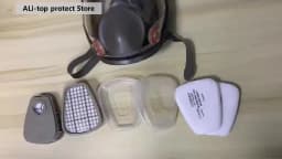 Organic 6001/6002 Filter Cartridge 5N11 Dustproof Cotton Fit For 3M 6200/7502/6800 Gas Mask Chemical Painting Spray Respirator