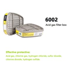 Organic 6001/6002 Filter Cartridge 5N11 Dustproof Cotton Fit For 3M 6200/7502/6800 Gas Mask Chemical Painting Spray Respirator