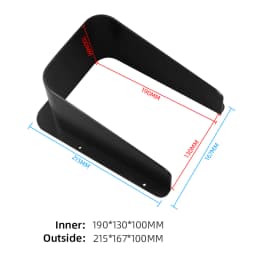 Waterproof Plastic Rain Cover for RFID Access Control Keypad Fingerprint Controller Wifi Door Bell Rainproof Shell Protector
