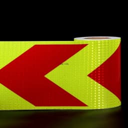 20cm*1M Reflective Tape Fluorescent Yellow High Visibility Reflector Sticker Safety Warning Conspicuity Waterproof Adhesive Film