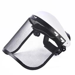 1PCS Stainless Steel Garden Grass Trimmer Safety Helmet Hat With Full Face Mesh Splash Proof Face Screen Safety Protective Mask
