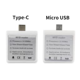 13.56mhz ISO14443A HF Tiny Size RFID OTG Android Phone USB Type-c Interface Portable Handheld IC Card Reader