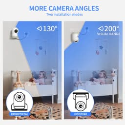 Acrylic Wall Mount Floating Shelf No Drill Adhensive Mini Security Camera Baby Monitor Small Items Storage Support Holder Stand