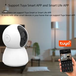 1080P Tuya Smart Mini WiFi IP Camera Indoor Wireless Surveillance Auto Tracking Of Human Home Security CCTV Baby Pet Monitor