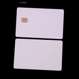 5 Pcs White Contact Sle4428 Chip Smart IC Blank PVC Card With SLE4442 Chip Blank Smart Card Contact IC Card Safety
