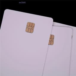 5 Pcs White Contact Sle4428 Chip Smart IC Blank PVC Card With SLE4442 Chip Blank Smart Card Contact IC Card Safety