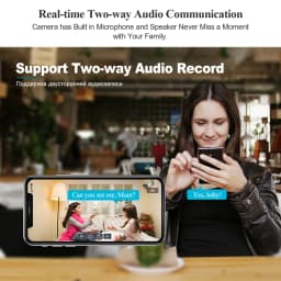 Techage 4MP POE Camera AI Smart Two Way Audio Outdoor Face Detection IP66 Waterproof CCTV Video Surveillance IP Security Camera