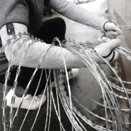 Cut Resistant Level 5 HPPE Construction Automobile Glass Work Arm Sleeve Safety Glove Anti-Puncture Arm Protection Sleeve