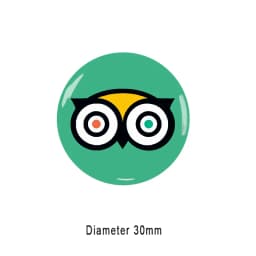 Google Review Epoxy Sticker Increase Your Reviews 13.56MHz Programmable NFC Touch NTAG213 NFC Tag Sticker Epoxy Lables
