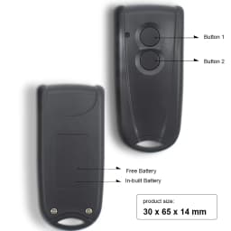 for ProLift, Compatible RSC2 RSE2 Garage Remote Control 433,92Mhz Transmitter Rolling Code Gate Door Opener