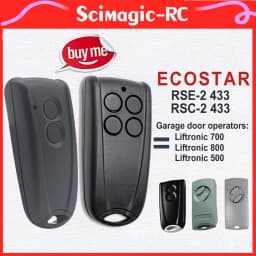for ProLift, Compatible RSC2 RSE2 Garage Remote Control 433,92Mhz Transmitter Rolling Code Gate Door Opener