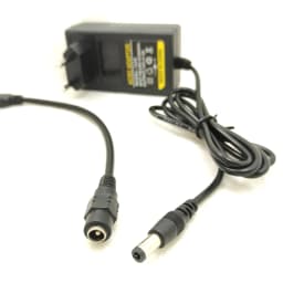 JIENUO Power Adapter DC 12V 2A EU Plug Supply 4 Split Power Cable For CCTV Camera DVR NVR IP Cam AHD Analog LED Light Strip