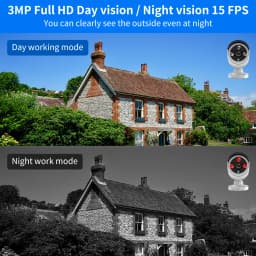 Hiseeu 3/5/8MP WiFi CCTV Camera Security System IR Night Vision Bullet Camera Set 10CH NVR Wireless CCTV Surveillance System
