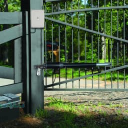 AC110V/220V to 24V Electric Automatic Strong Dual Arm Swing Gate Opener Up to 660 Lbs Hardware Driveway Door KIT