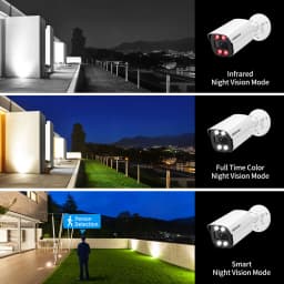 8MP 4K IP Camera Outdoor Ai Face Detection H.265 Onvif RTSP Color Night Vision POE Human Audio Security Camera Xmeye