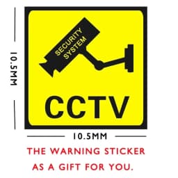 New Black/White Dummy Conch Camera Red Flashing LED Light For Home Office Surveillance Security System Fake CCTV Security Camera