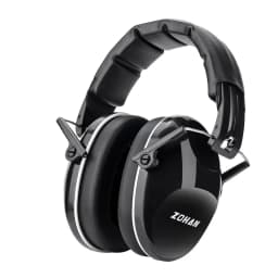 ZOHAN Kids Ear Protection Hearing Safety Noise Reduction Adjustable Earmuffs For Children Autism Hearing Sensory Issues NRR 25dB