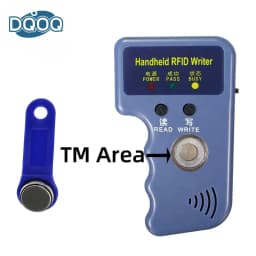 RW1990 TM rfid copier cloner TM1990 ibutton DS-1990A I-Button Handheld 125KHzT5577EM4305EM4100Keys Tag Card duplicator Reader